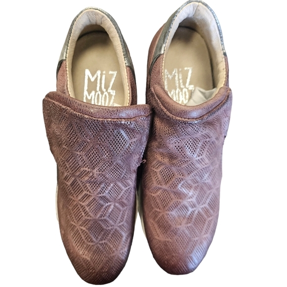 Miz Mooz Canarsie Wedge Sneakers Plum Womens - Picture 2 of 7